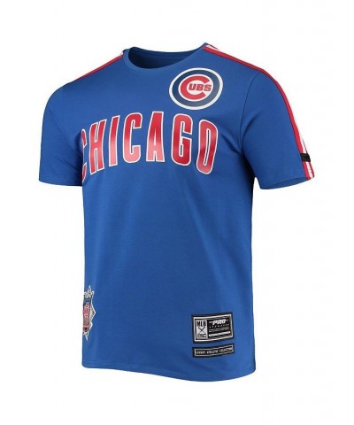 Men's Royal Chicago Cubs Taping T-shirt $30.00 T-Shirts