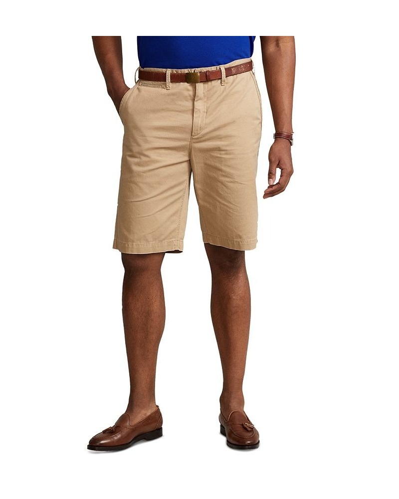 Men's Big & Tall Classic-Fit Chino Shorts Tan/Beige $45.77 Shorts