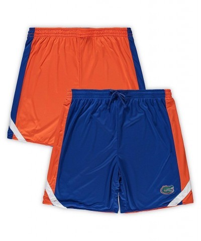 Men's Royal, Orange Florida Gators Big and Tall Team Reversible Shorts $28.04 Shorts