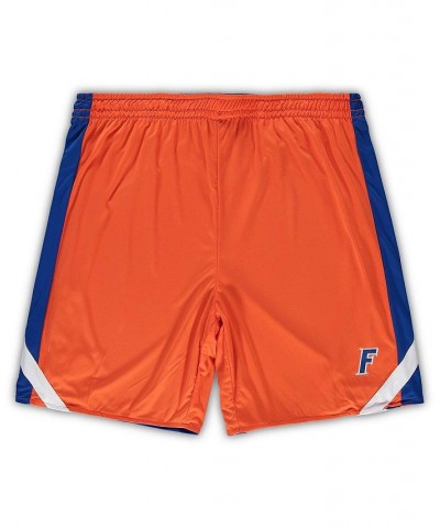 Men's Royal, Orange Florida Gators Big and Tall Team Reversible Shorts $28.04 Shorts