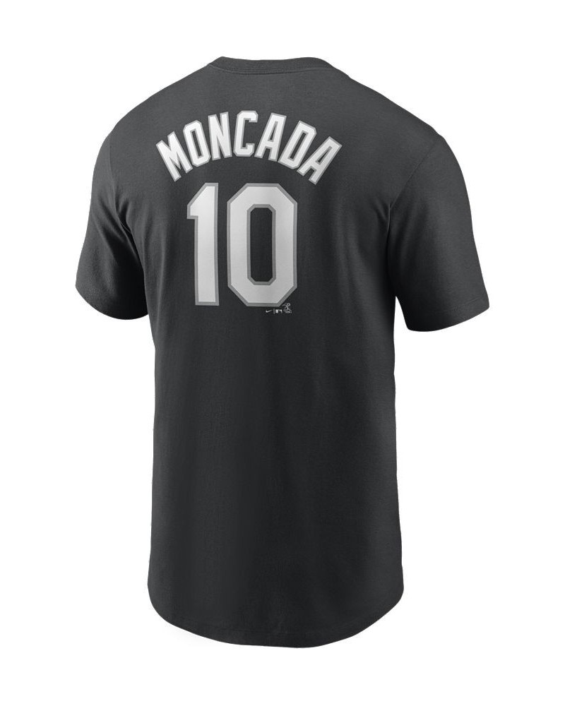 Men's Yoan Moncada Chicago White Sox Name and Number Player T-Shirt $23.00 T-Shirts