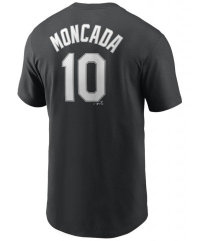 Men's Yoan Moncada Chicago White Sox Name and Number Player T-Shirt $23.00 T-Shirts