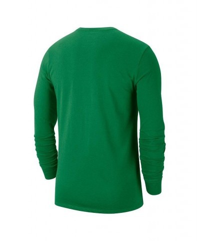 Men's Green Oregon Ducks Team Practice Performance Long Sleeve T-shirt $21.00 T-Shirts