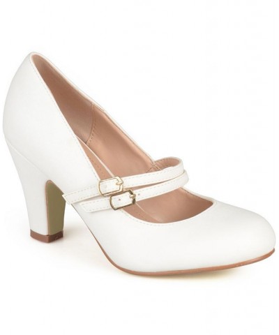 Women's Windy Double Strap Heels PD02 $43.19 Shoes