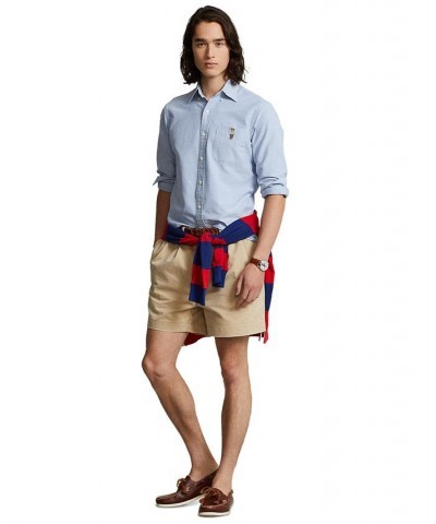 Men's Classic-Fit Polo Bear Oxford Shirt Polo Spring Bear $72.52 Shirts