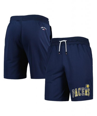 Men's Navy Indiana Pacers Mike Mesh Basketball Shorts $26.65 Shorts