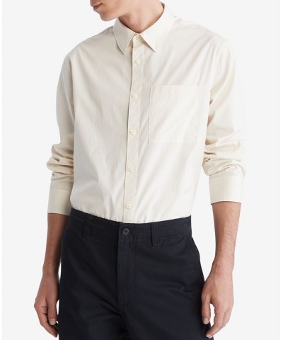 Men's Solid Patch Pocket Button Down Easy Shirt PD04 $27.49 Shirts