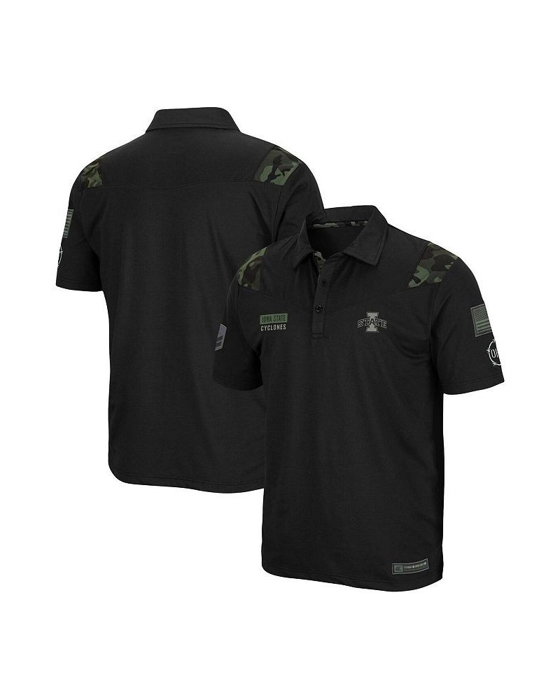 Men's Black Iowa State Cyclones OHT Military-inspired Appreciation Sierra Team Polo Shirt $24.60 Polo Shirts