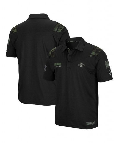 Men's Black Iowa State Cyclones OHT Military-inspired Appreciation Sierra Team Polo Shirt $24.60 Polo Shirts