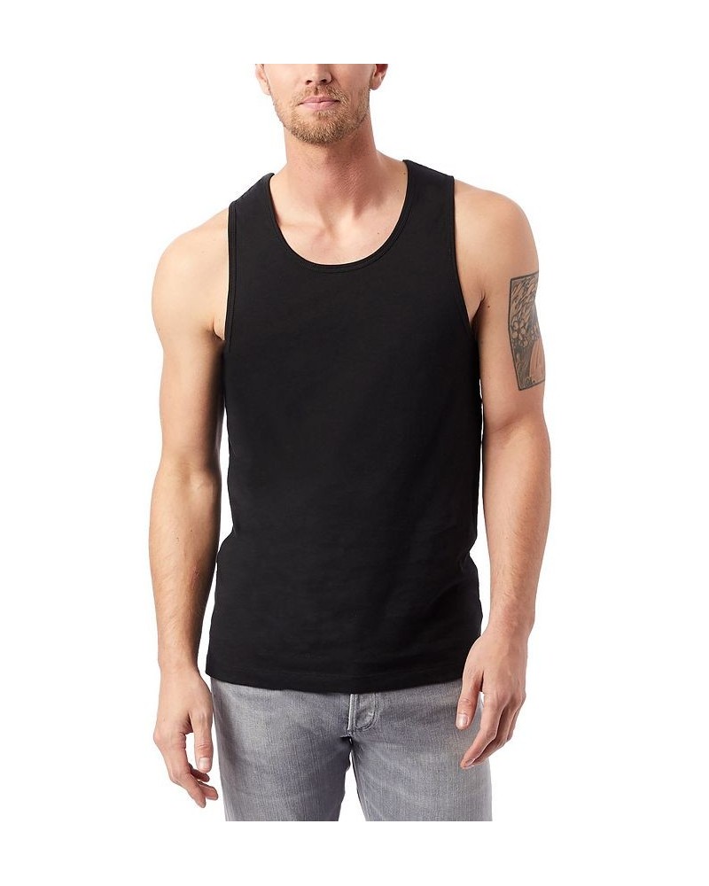 Men's Big and Tall Go-To Tank Top Black $11.79 T-Shirts