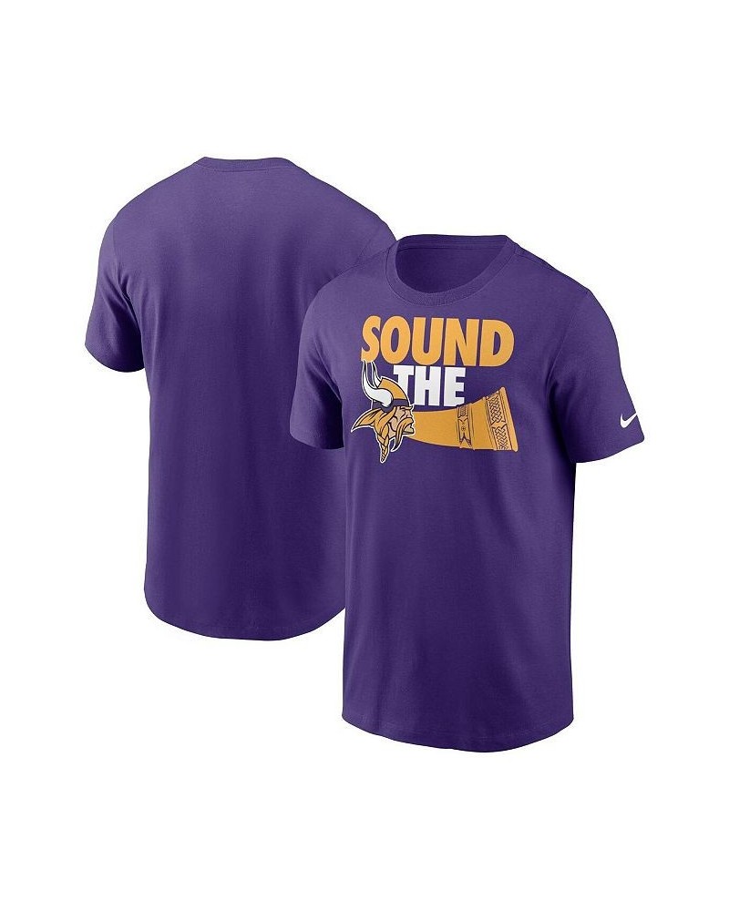 Men's Purple Minnesota Vikings Local Essential T-shirt $25.19 T-Shirts