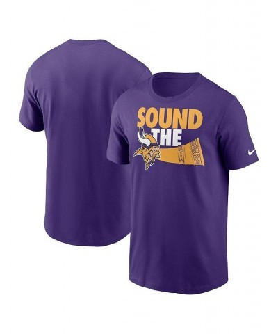 Men's Purple Minnesota Vikings Local Essential T-shirt $25.19 T-Shirts