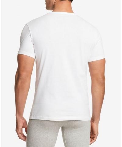 Men's Stretch Crewneck T-Shirts - 3pk. White $18.89 Undershirt