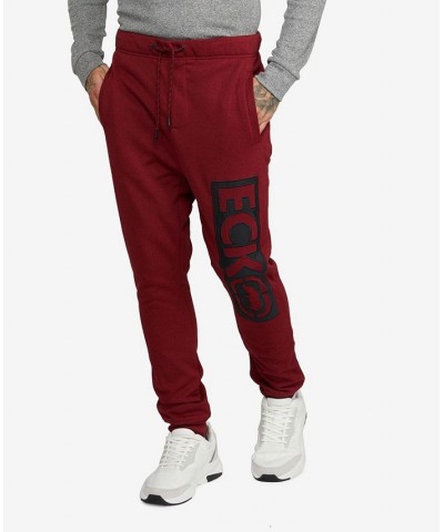 Men's Big and Tall Cross Culture Joggers Red $26.68 Pants