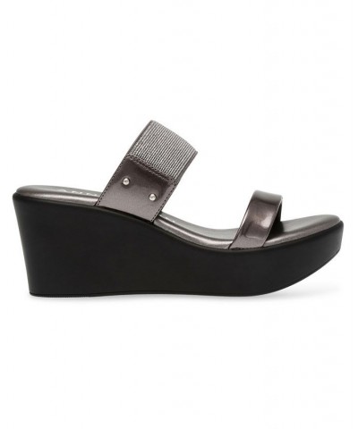 Women's Parker Platform Sandal Gray $38.40 Shoes