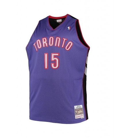 Men's Vince Carter Purple Toronto Raptors Big and Tall Hardwood Classics Swingman Jersey $39.10 Jersey