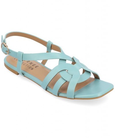 Women's Alorra Flat Sandals PD05 $38.99 Shoes