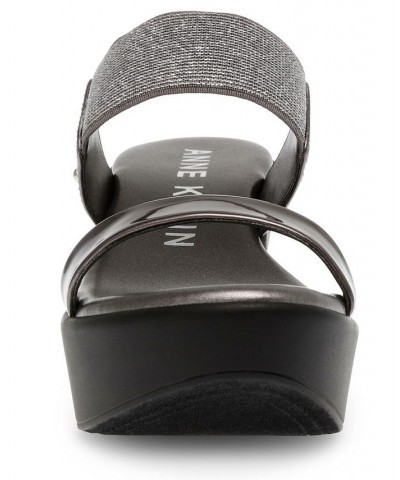 Women's Parker Platform Sandal Gray $38.40 Shoes