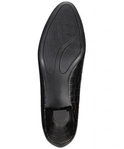 Fabulous Pumps Black Croco $35.00 Shoes