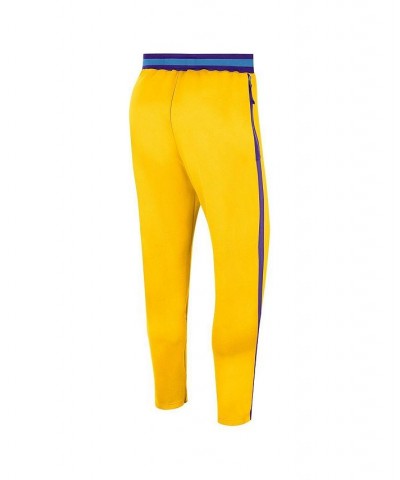 Men's Gold Los Angeles Lakers 2021/22 City Edition Therma Flex Showtime Pants $52.99 Pants