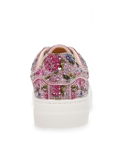 Betsey Johnson Women's Sidny Sneakers Pink $42.57 Shoes