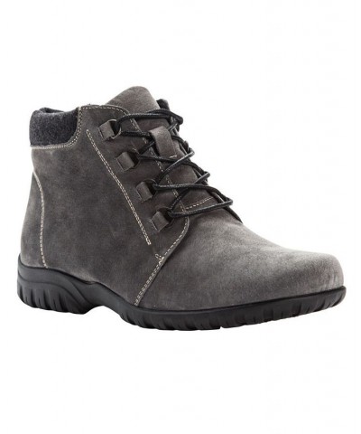 Women's Delaney Ankle Booties Gray $41.78 Shoes