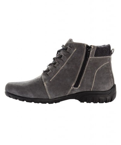 Women's Delaney Ankle Booties Gray $41.78 Shoes