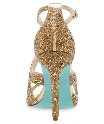 Women's Miles Evening Sandals Gold $53.64 Shoes