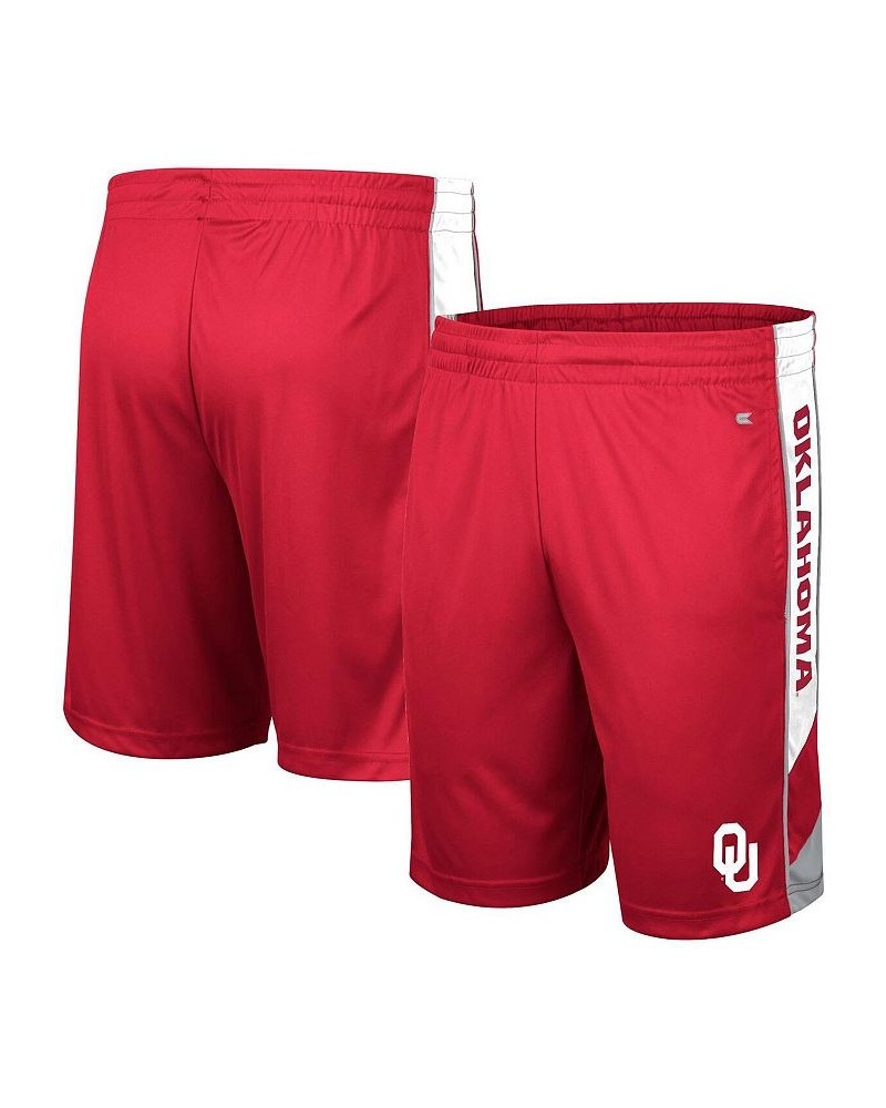 Men's Crimson Oklahoma Sooners Pool Time Shorts $26.99 Shorts