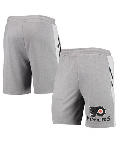 Men's Gray Philadelphia Flyers Stature Jam Shorts $16.72 Shorts