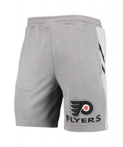 Men's Gray Philadelphia Flyers Stature Jam Shorts $16.72 Shorts