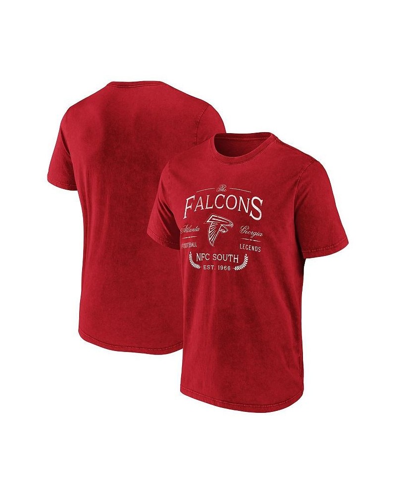 Men's NFL x Darius Rucker Collection by Red Atlanta Falcons T-shirt $16.31 T-Shirts