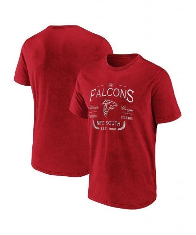 Men's NFL x Darius Rucker Collection by Red Atlanta Falcons T-shirt $16.31 T-Shirts