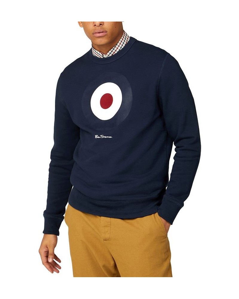 Men's Signature Target Graphic Crewneck Sweatshirt Blue $35.97 Sweatshirt