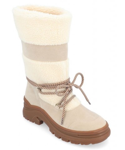 Women's Galina Winter Boot Tan/Beige $58.50 Shoes