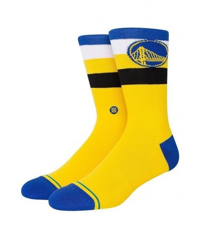 Men's Golden State Warriors Stripe Crew Socks $11.34 Socks