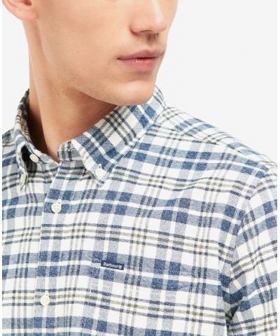 Men's Waldon Tailored Long Sleeve Shirt Blue $32.90 Shirts