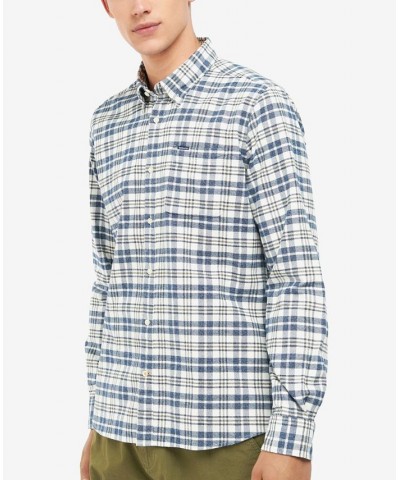 Men's Waldon Tailored Long Sleeve Shirt Blue $32.90 Shirts