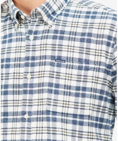 Men's Waldon Tailored Long Sleeve Shirt Blue $32.90 Shirts