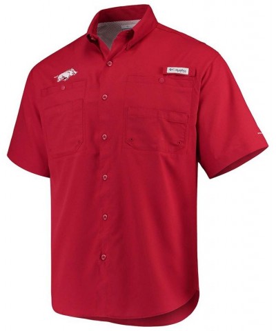 Men's Cardinal Arkansas Razorbacks Tamiami Shirt $32.50 Shirts