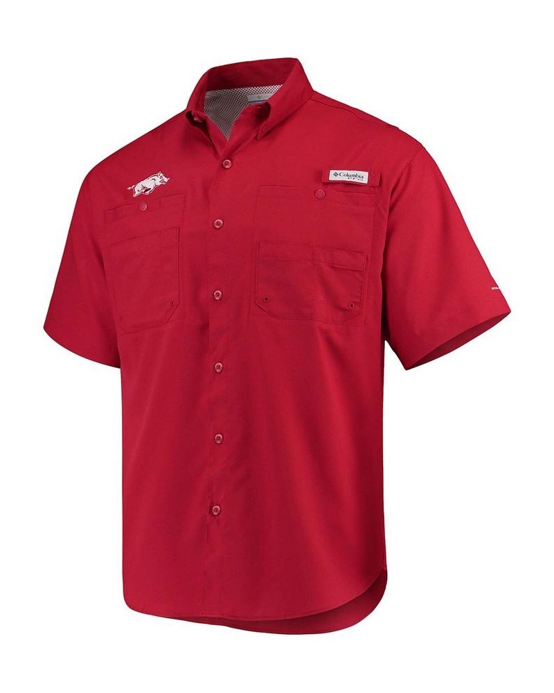 Men's Cardinal Arkansas Razorbacks Tamiami Shirt $32.50 Shirts