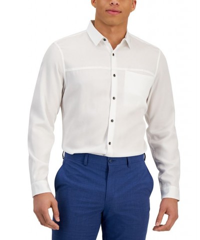 Men's Classic Fit Luxe Long-Sleeve Shirt PD02 $19.08 Shirts