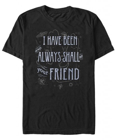 Star Trek Men's The Original Series Always Be Your Hand Short Sleeve T-Shirt Black $15.75 T-Shirts