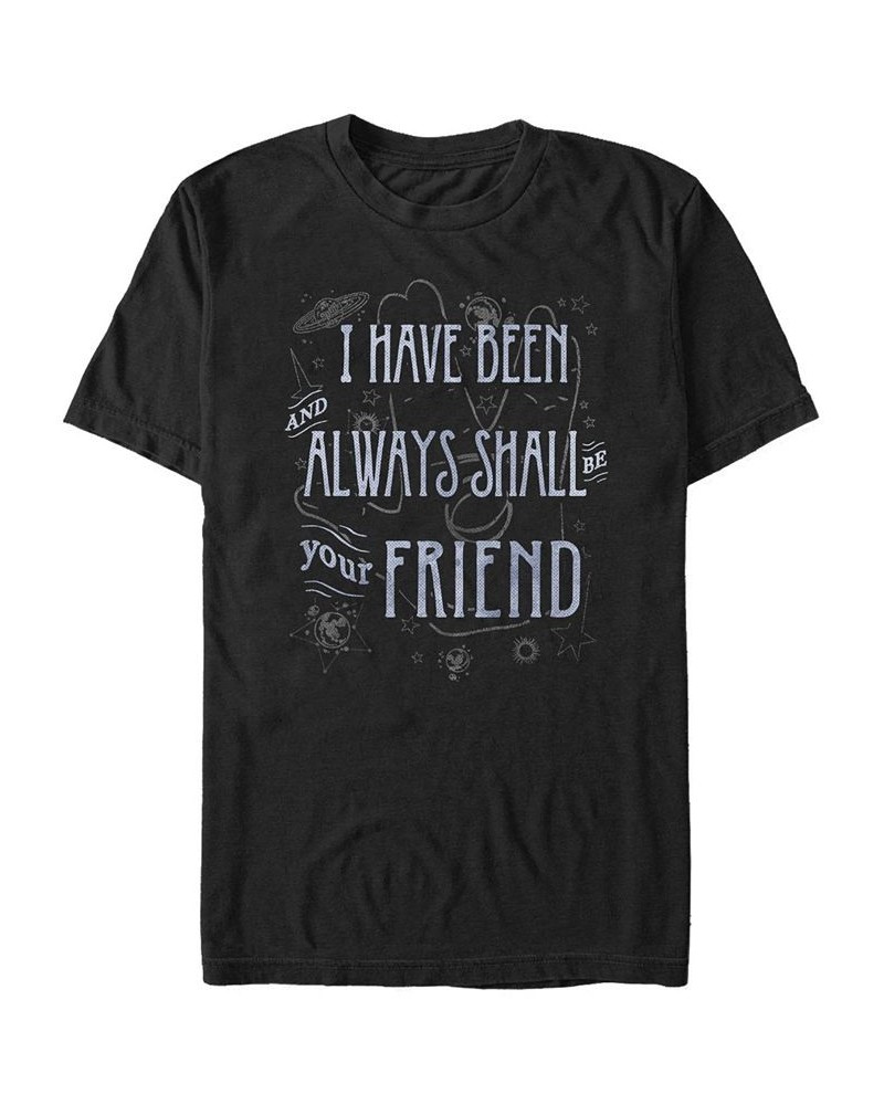 Star Trek Men's The Original Series Always Be Your Hand Short Sleeve T-Shirt Black $15.75 T-Shirts