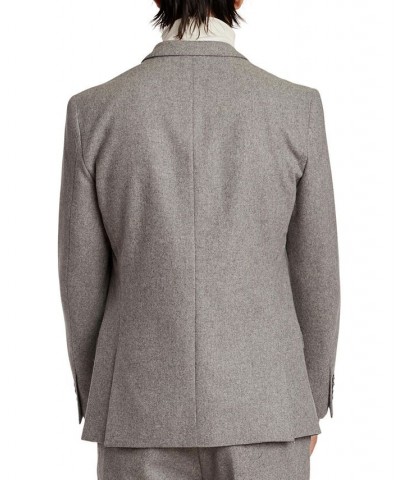 Men's Slim-Fit Wool Suit Jacket Gray $45.10 Suits