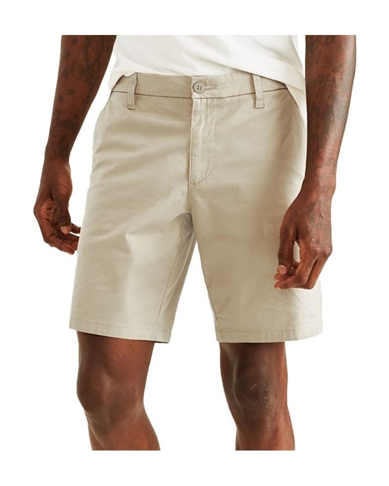 Men's Big & Tall Ultimate Supreme Flex Stretch Solid Shorts Brown $24.29 Shorts