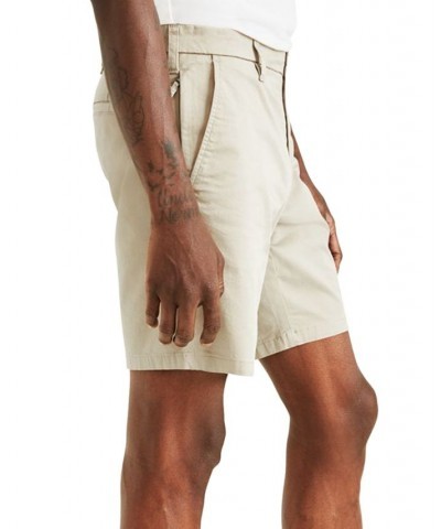 Men's Big & Tall Ultimate Supreme Flex Stretch Solid Shorts Brown $24.29 Shorts