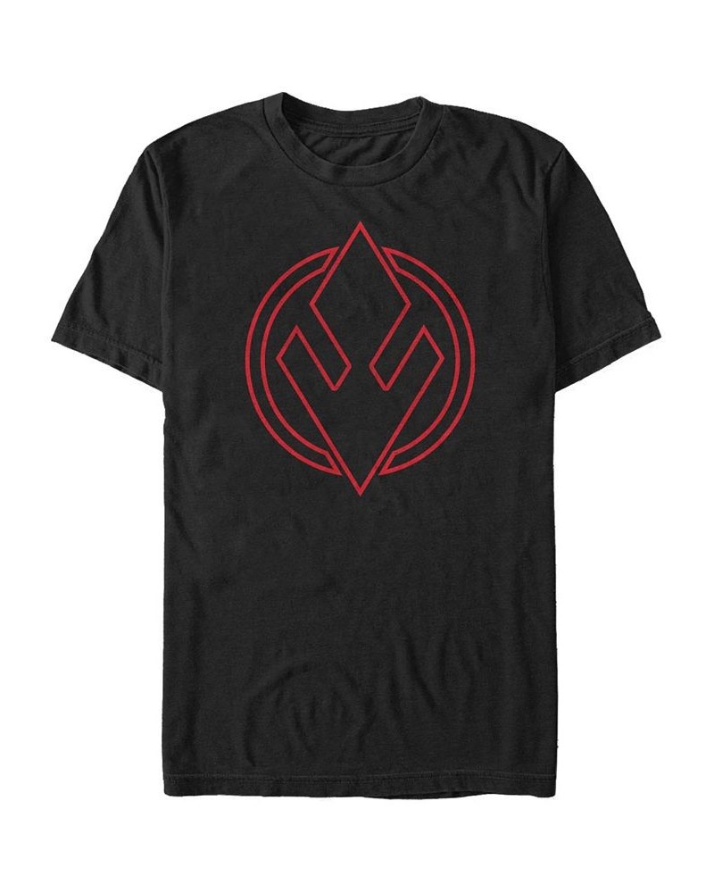 Star Wars Men's Rise Of Skywalker Sith Trooper Logo Short Sleeve T-Shirt Black $16.80 T-Shirts