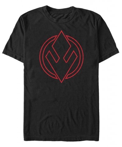 Star Wars Men's Rise Of Skywalker Sith Trooper Logo Short Sleeve T-Shirt Black $16.80 T-Shirts