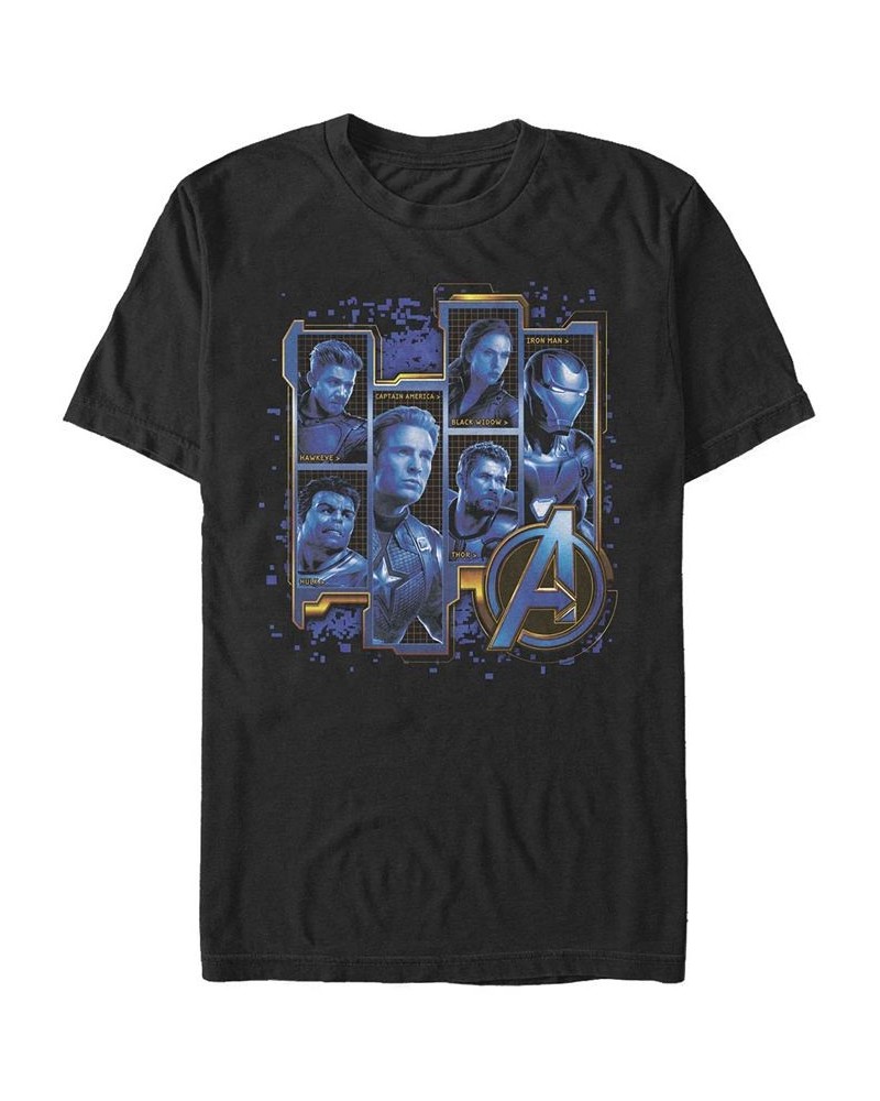 Marvel Men's Avengers Endgame Box Up Portraits, Short Sleeve T-shirt Black $15.05 T-Shirts